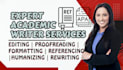 do expert academic writer services, academic ghostwriter, editing, proofreading