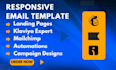 design email campaign mailchimp klaviyo omnisend newsletter