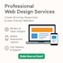 create a responsive static website in HTML and CSS
