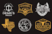 do western cattle brand style and ranch logo