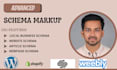 do advanced schema markup, and structured data on wordpress