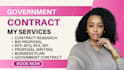 write government contract proposals, rfp, rfq, rfi, and bid research