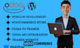 develop migrate odoo to wordpress woocommerce figma to framer webflow odoo api