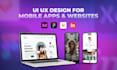 do UI UX design, website or mobile app ui ux design