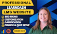 create elearning wordpress lms website design membership website development