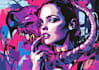 make a vector portrait art and illustration