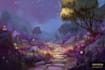 design 2d game concept art background and environment