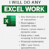 do excel spreadsheet, excel data entry, excel functions