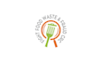 design elegant classic food waste logo
