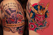 make a traditional japanese irezumi tattoo