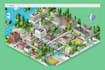 draw vector map or isometric map in illustrator