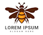 design beautiful honey bee logo