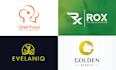 do luxury modern minimalist business logo design with unlimited revisions