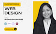 be your professional working wordpress website designer