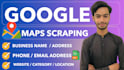 do data scraping, google maps scraping and lead generation