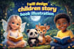 illustrate 3d children story book illustration children book illustration KDP