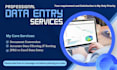 do document conversion, accurate data filtering and jpeg to excel data entry