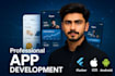 develop flutter mobile apps for android ios with clean UI and firebase backend