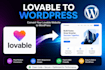 convert lovable website to wordpress
