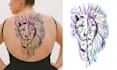 design custom sleeve tattoo with detailed shading and stencils