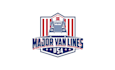 design professional major van lines logo