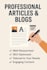 write professional articles and blog posts