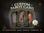 draw detailed game art for tarot or oracle decks