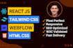 convert figma to html, xd to html, responsive tailwind css