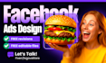 design creative facebook ads, social media advertising and instagram content