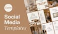 create custom social media templates in canva for instagram linkedin facebook