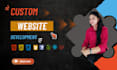 design and develop a custom responsive SEO friendly website