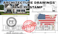 draw and stamp your architectural drawings