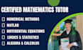 be your matlab, numerical methods, statistics, geometry and mathematics teacher