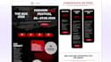 design a modern, responsive one page website in wordpress