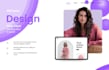 ui UX design for website in figma, for desktop