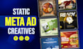 design static ad creatives for meta