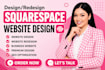 squarespace website design squarespace website redesign squarespace website