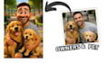 design a custom 3d pixar style cartoon character