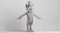 create stylized 3d character modelling, design and animation