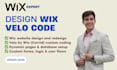 set up wix website velo code, wix crm database, wix velo