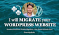 migrate your wordpress website to a new host or domain
