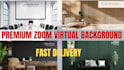 create professional zoom virtual background