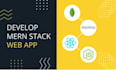 build a full stack website using reactjs, nextjs, django, nodejs and mern stack