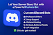 Create a custom discord bot by Bismicc | Fiverr