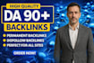 provide da 90 dofollow backlinks high da link building service