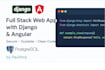 develop a fullstack web application