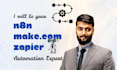 be your n8n automation expert, make com automation expert and zapier expert