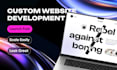 build custom saas mvp, pwa or full responsive web app, scalable website platform