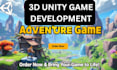 unity game developer to build unity game 3d unity game, unity game develoment
