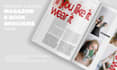 create a professional and custom magazine layout